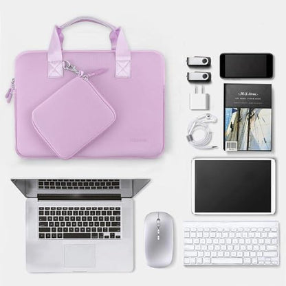 Hseok Laptop Sleeve 14 inch Case with Small Case, Compatible with MacBook Neo 14, MacBook Pro 14 M5/M4/M3/M2/M1, XPS 14 and Most 14 inch Notebooks, Neoprene Computer Handbag,P01U01 - color: P01u01, size: 14"