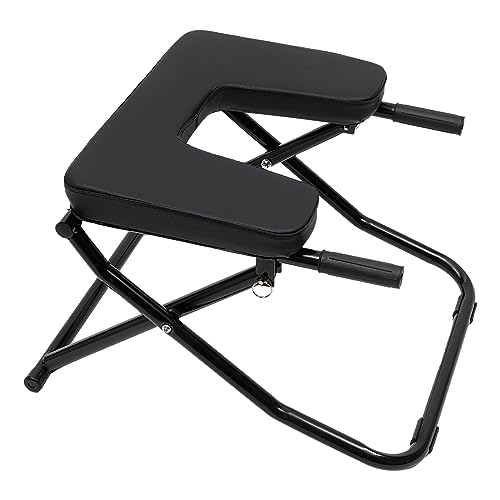 Yoga Headstand Bench, Headstand Chair Bench Stand Inversion Stool Fitness Inversion Exercise Tool, Multi-Functional Foldable Strength Training Inversion Equipment for Relaxation and Strength