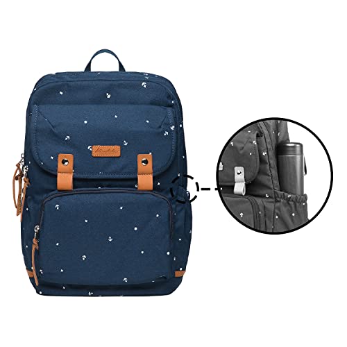 KAUKKO Laptop Backpack Casual Daypack Fits 15.6" Laptop (09-BLUE) - color: 09-blue