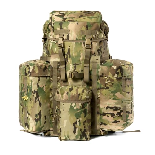 MT PLCE Tactical Backpack with Internal Frame, Military Rucksack for Outdoor, Hiking, Survival Multi-terrian - color: Multi-terrian