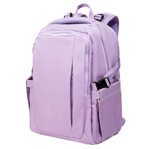 Travel Backpack for Women Men Carry on Backpack, Airline Approved Large Travel Bag Flight Approved Personal item, 15.6 Inch Laptop Backpack Casual Daypack for Weekender Business Hiking-PURPLE - color: Purple