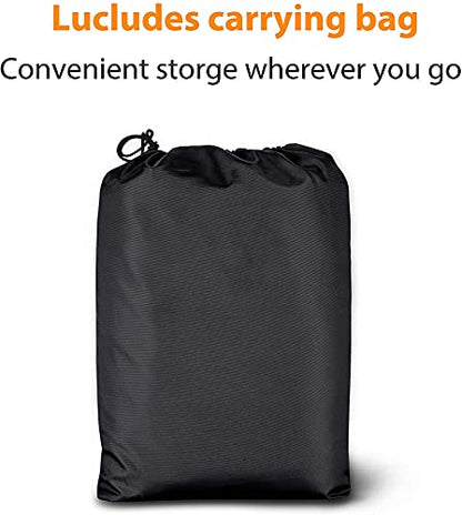 Mobility Scooter Rain Cover Waterproof Material Protect You and Your Scooter from Rain Snow Sleet and Sun
