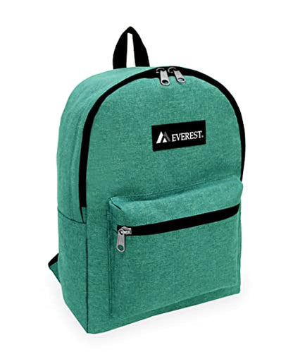 Everest 1045DM Denim Basic Backpack, Ocean Green, One Size - color: Ocean Green