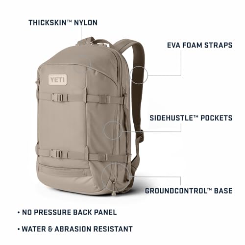 YETI Crossroads Backpack - color: Cape Dark Taupe, size: 27L