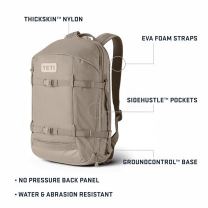 YETI Crossroads Backpack - color: Cape Dark Taupe, size: 27L