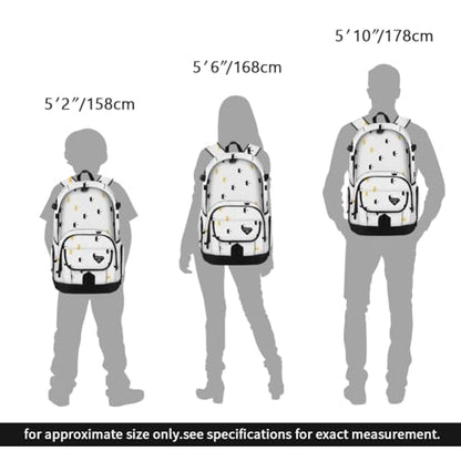 rickyh style School Backpack Travel Bag for Men & Women Lightweight College Back Pack with Laptop Compartmen - color: 04hbg