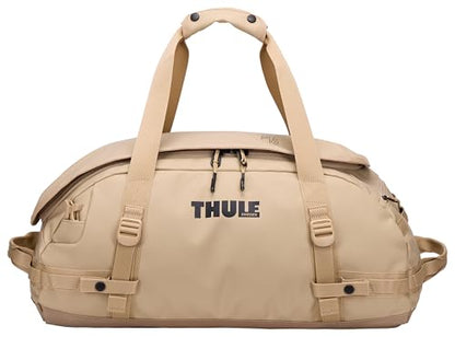 Thule Chasm Duffel bag, Weather-resistant materials, Easy packing, Converts to backpack, Internal pockets, Travel-ready - color: Gentle beige, size: 40L
