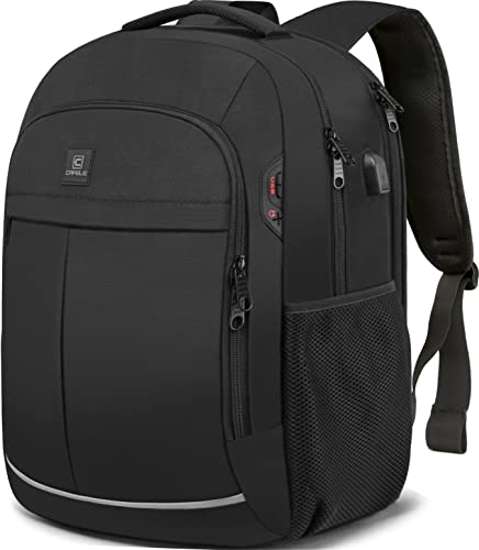 Backpack, Laptop Backpack, Carry on Backpack, Durable TSA Friendly Business Travel 17.3 Inch Laptop Backpack with USB Port, College School Bag Gift for Men Women Teens Bookbag, Black - color: 17.3 Inch-black