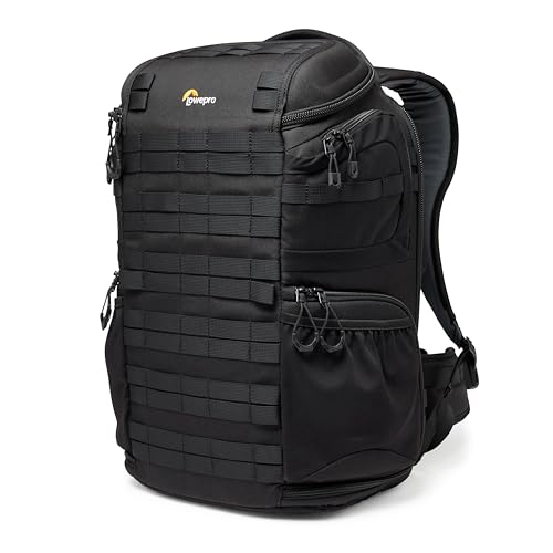Lowepro ProTactic BP 450 AW III Camera Backpack, 4-point Access, Professional Camera Bag, DSLR/Drones/Mirrorless, Up to 16" Laptop, Rain Cover, for Photographer,Videographer, Volume 28L - style: Bp 450 Aw III - New