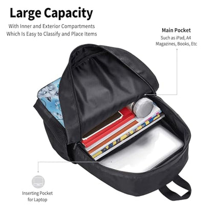 Ergonomic Padded Backpack Love Heart Wolf Dream Catcher, Anti Theft Spacious Travel Daypack Sturdy Polyester Bag for Commute Gym Outdoor Leisure Use - color: Design (1205)