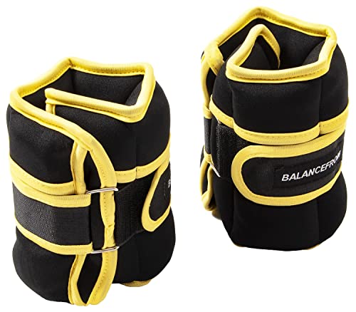 Fitvids Fully Adjustable Ankle Wrist Arm Leg Weights, 1-20LBS, Multiple Options - style: Adjustable, 15-lb Pair, 0-7.5 lbs Each