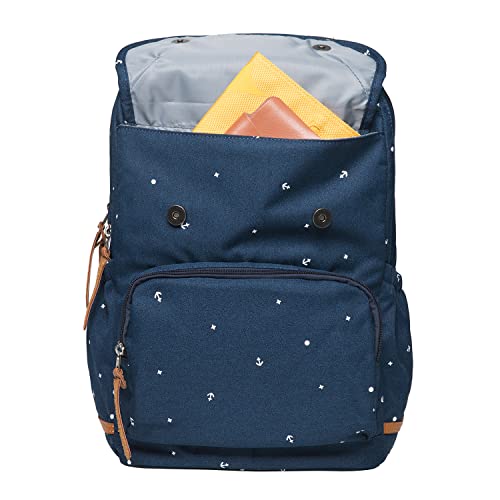 KAUKKO Laptop Backpack Casual Daypack Fits 15.6" Laptop (09-BLUE) - color: 09-blue