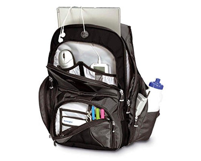 Kensington Contour Computer Backpack for 16" Laptops (K62238B), Black - style: Backpack