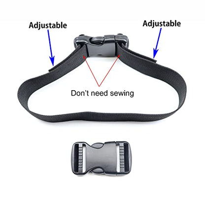 Side Release Buckles Heavy Duty Plastic Buckle Snap Clips Clasps Backpack Buckle Replacement for Strap - style: 1-1/4 Inch - 2sets