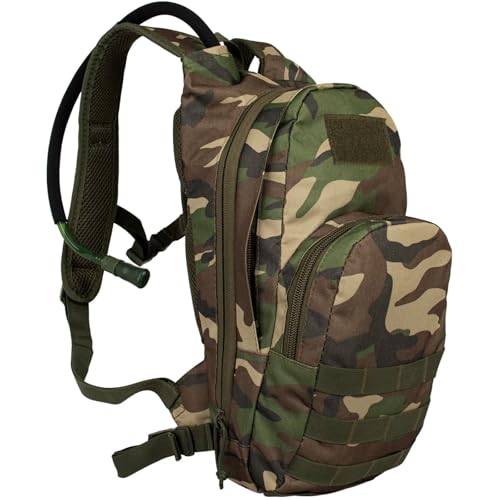 Compact Modular Hydration Pack - color: Woodland Camo