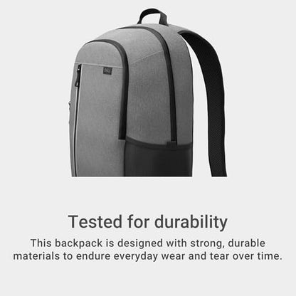 Dell Pro 14-16 Plus EcoLoop Urban Backpack - CP5625G - 27 liters, 16" Laptop Maximum, 2 x Side Pockets, 300D rPET Polyester Woven Fabric, Water Resistant, 52% Recycled Content - color: Gray 14-16"