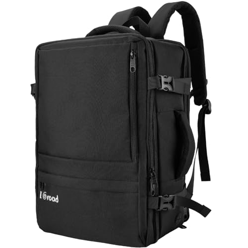 Large Travel Backpack for Men Women, 40L Carry On Backpack Flight Approved, 17.3 Inch Laptop Backpack, TSA Water Resistant Business Weekender Luggage Personal Item Bag