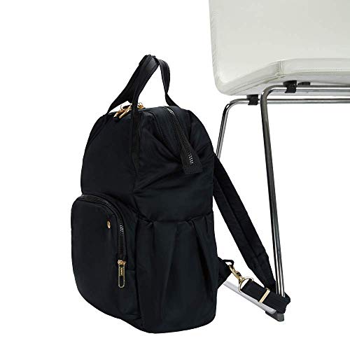 PacSafe Women's Citysafe CX 17L Anti Theft Backpack-Fits 16 inch Laptop, Black, One Size - color: Black