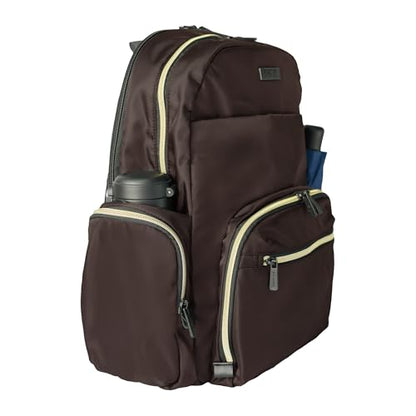 Kenneth Cole REACTION Sophie Backpack, Chocolate Brown, 15" Laptop - color: Chocolate Brown, size: 15" Laptop without Carry-On