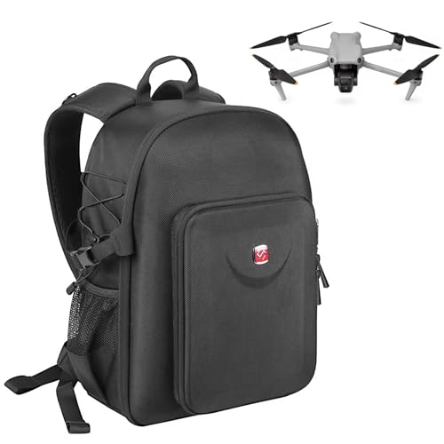 Smatree Professional Backpack for DJI Air 3, Waterproof Hard Case for DJI Air 3 Fly More Combo/RC 2 and Accessories - color: Black- For DJI Air 3