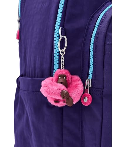 Kipling Women's Seoul Extra Large Bts 17" Laptop Backpack, Durable, Roomy with Padded Shoulder Straps, Built-In Protective Sleeve - color: Vip Purple, size: 13.5''L x 17.75''H x 9''D