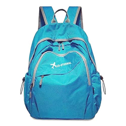 Geboldil Men's and women's leisure waterproof travel backpack. 25L. blue - color: Blue2