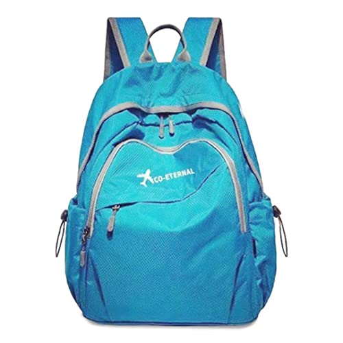 Geboldil Men's and women's leisure waterproof travel backpack. 25L. blue - color: Blue2