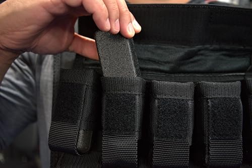 Gronk Fitness Weighted Vest | Heavy Duty Workout Vest for Men & Women | Adjustable Weight Vest for Strength Training, Calisthenics, Functional Fitness, Running & Conditioning - size: 45 LBS