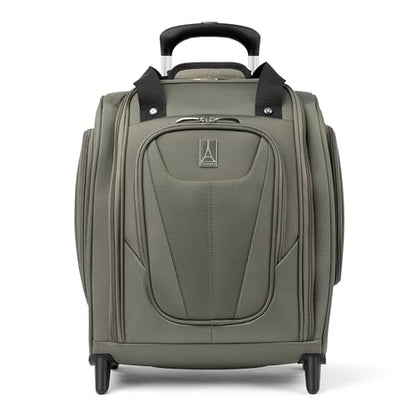 Travelpro Luggage Maxlite 5 Softside Lightweight Rolling Underseat Compact Carry on Upright 2 Wheel Bag, 15-Inch — Slate Green - color: Slate Green
