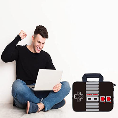 AMARY14 15 15.4 15.6 inch Laptop Handle Bag Computer Protect Case Pouch Holder Notebook Sleeve Neoprene Cover (Games) - color: Games