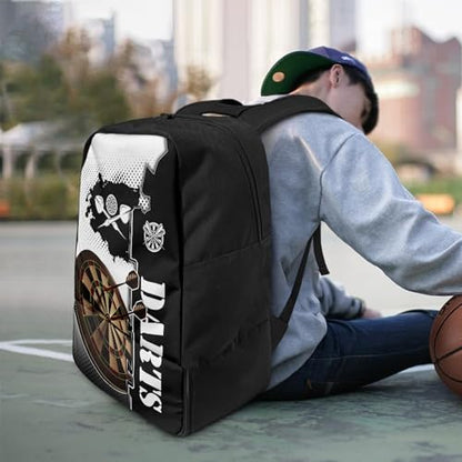 Boxing Dart Lightning Karate Baseball Sport Backpack Shoe Compartment Equipment Bags Gym Teenager Inner Pocket School Ball (Dart Design) - color: Dart Design