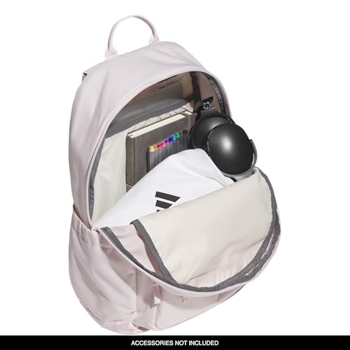 adidas Lineage Backpack for Laptop, School and Travel, 22L, Distilled Pink, OSFA - color: Distilled Pink