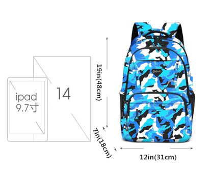Casual Lightweight Backpacks for Boys & Girls, School Bookbags, 15 "Laptop Backpack, Travel Bag (213slan) - color: 213slan