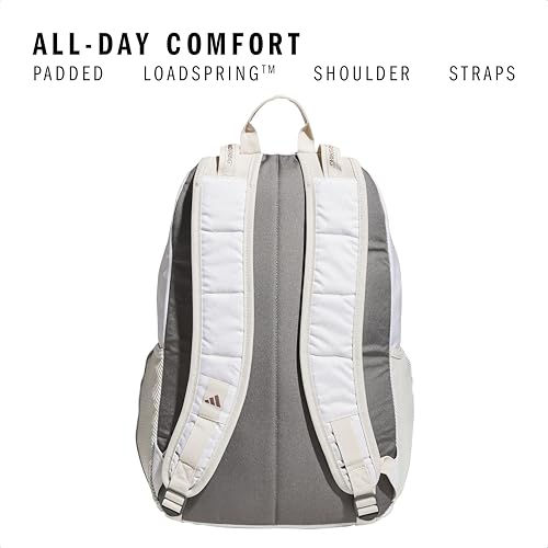 adidas Excel 7 School Backpack for Laptop, Gym and Travel, 34L, Twill Alumina/Trace Brown/7.5, OSFA - color: Twill Alumina/Trace Brown/7.5, size: One Size