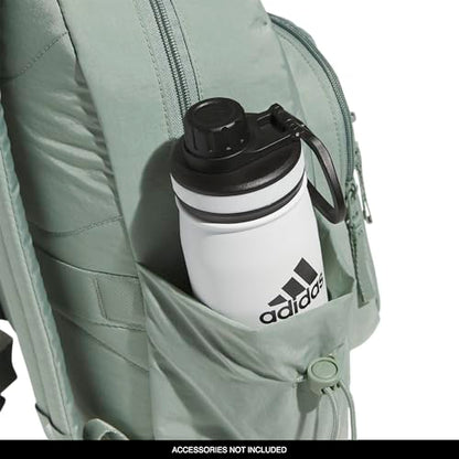 adidas Weekender Backpack – Small Lightweight Everyday Bag, 19L, Silver Green/1, OSFA - color: Silver Green/1
