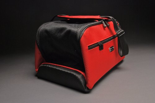 Sleepypod Air in-Cabin Pet Carrier, Strawberry Red - color: Strawberry Red, size: 22.0"L x 10.5"W x 10.5"H