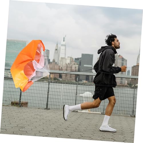 Running Resistance Training Parachute Explosive Power Agility Workout Equipment for Athletes Resistance Training for Speed Enhancement Coating