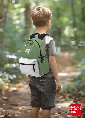 atgark Toddler Backpack for Boys Girls 2-5, Preschool Backpack for Boys Girls, Kids Child Kindergarten Backpack, 13" H, Fit Standard Folder - color: A Cactus, style: Ages 2-5 (13" H Fit A4 Folder)
