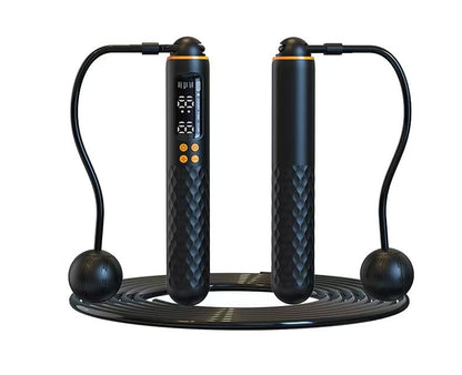 Jump Rope, Adjustable & Weighted Handles Jumping Rope with Calorie Counter, Ideal for Home Gym Fitness, Cardio Training - Perfect for Men, Women, Kids