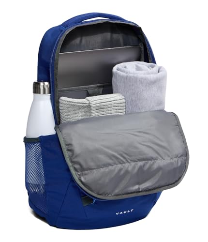 The North Face Vault Everyday Laptop Backpack - Commuter Travel Bag, Water-Repellent Finish, Spacious Compartment, Bold Blue/Active Blue, One Size - color: Bold Blue/Active Blue