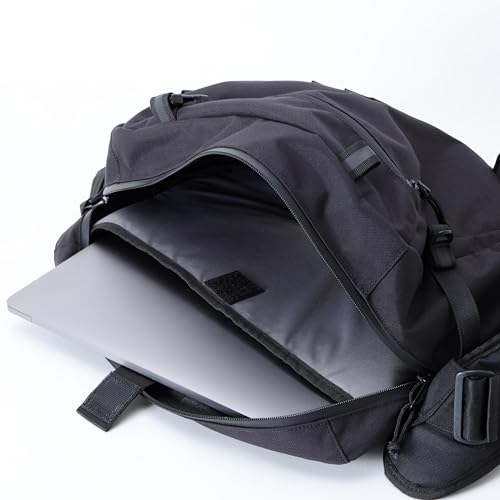 Chrome Industries Kadet Max Messenger Bag – Crossbody Sling Backpack for Men and Women w/Quick Release Buckle - color: Black