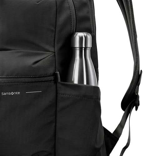 Samsonite Better Than Basic Backpack - Dedicated Laptop Compartment, Quick Stash Front Pockets and Lightweight Breathable Airmesh - Black - color: Black