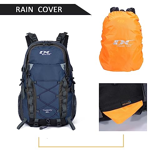 Diamond Candy Waterproof Hiking Backpack for Men and Women, Lightweight Day Pack for Travel Camping | Waterproof - color: Royalblue