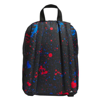 adidas Kids Gotta-Have-It Mini Backpack – School Bag for Girls and Boys, 10L, Splatter Black/White, OSFA - color: Splatter Black/White