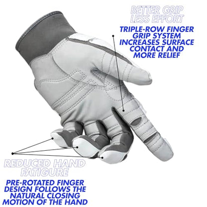 Bionic Men's ReliefGrip 2.0 Golf Glove - size: Medium-Large