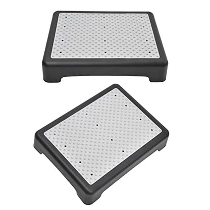 TANIQIACA Platform Step Safety Step Non-Slip Indoor and Outdoor Mobility Step Stools,Portable Step Riser, Bathroom Step Stool Anti-Fall Safety Platform for The Elderly. High Rise Stairs