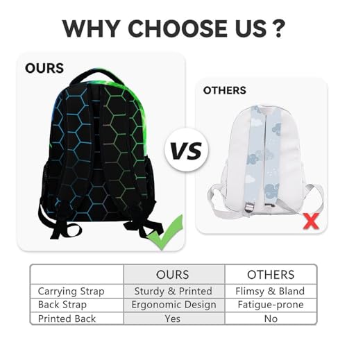 Gamer Backpack for Kids - 17 Inch Gamer Backpacks for Teen Boys, Cool Durable Toddler Schoolbag Gifts for Elementary Travel - color: Black