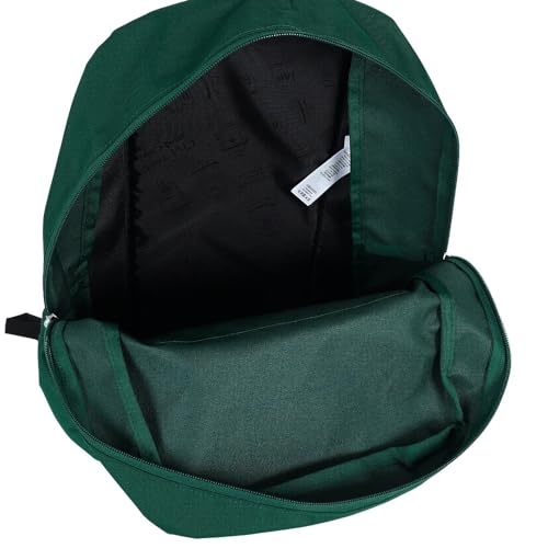 JanSport Cross Town Backpack 17" x 12.5" x 6" - Simple Bag for Everyone with 1 Main Compartment, Front Utility Pocket - Premium Class Accessories - Deep Juniper - color: Deep Juniper