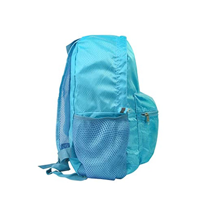 25L Backpack Packable Foldable Ultra Lightweight Water Resistant Durable Camping Travel Hiking Daypack for Men Women (Blue) - color: Blue
