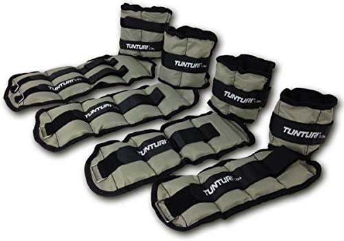 Tunturi Neoprene Ankle Weights – 2 kg - size: 1 kg